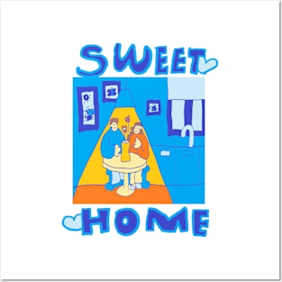 sweet home Posters and Art